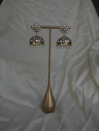 Niyati 2-in-1 Jhumka Chandbaali Earrings