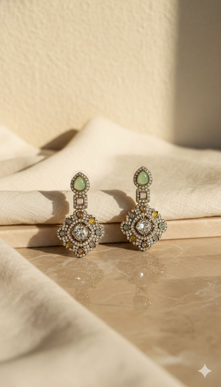 Pastel Mosaic Earrings