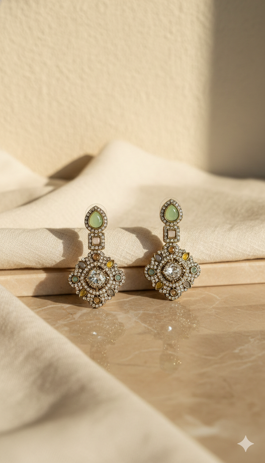 Pastel Mosaic Earrings