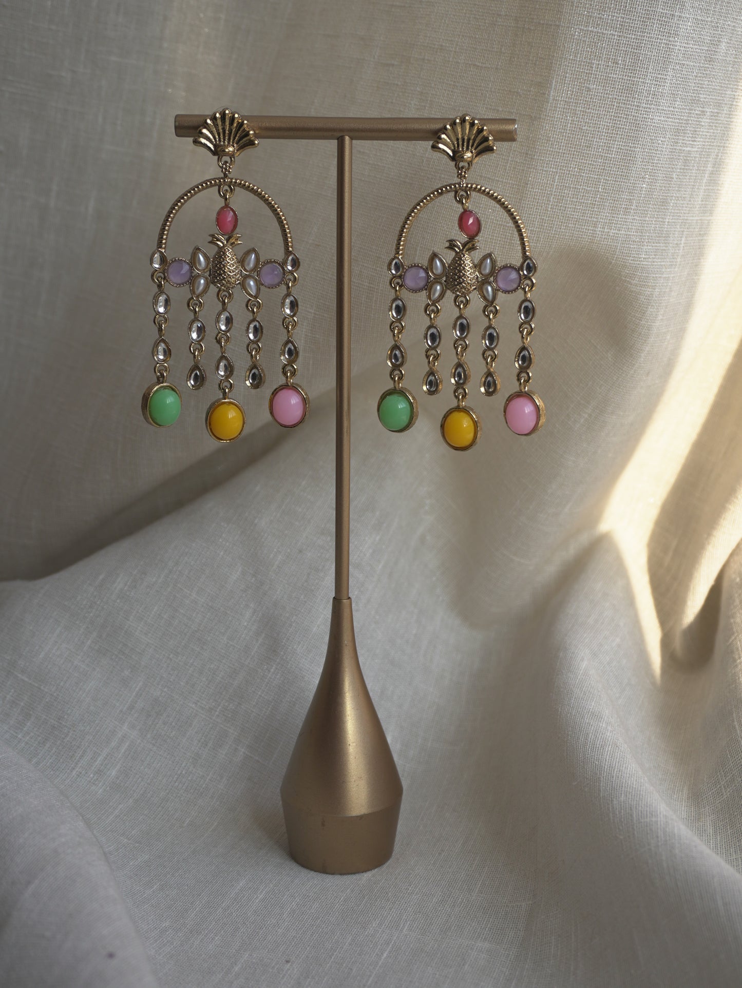 Anvi Pastel Drop Earrings