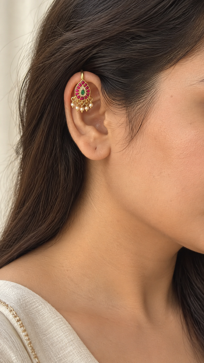 Keri Teardrop Bugadi Earrings