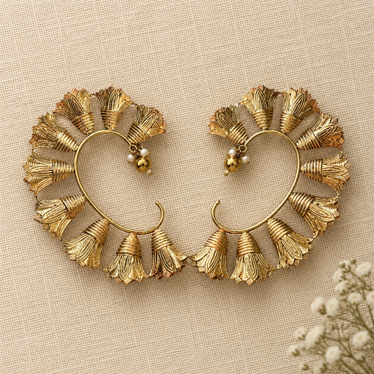 Champa Petal Ear Cuff