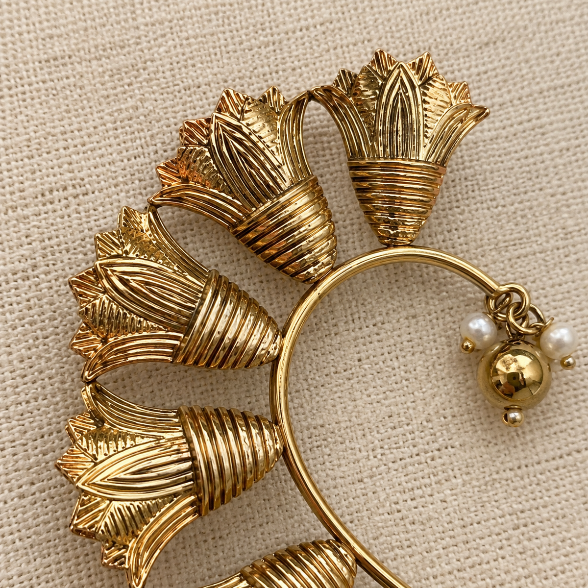 Champa Petal Ear Cuff