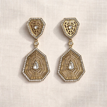Jaal Crystal Drop Earrings
