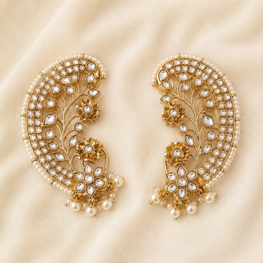 Polki Ear Cuff Earring