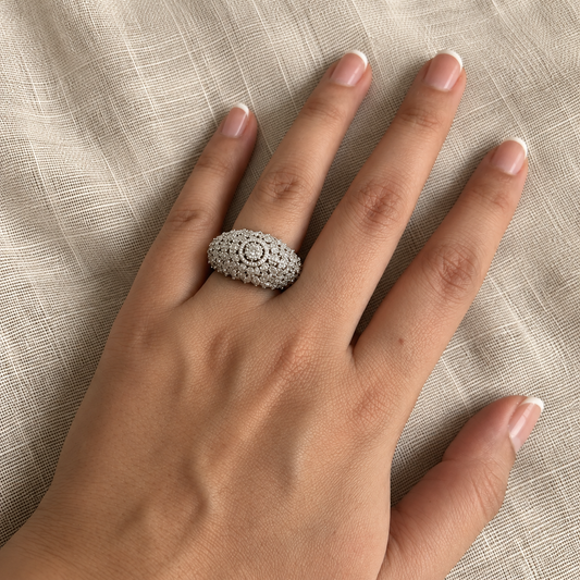 Aurora Dome Cocktail Ring