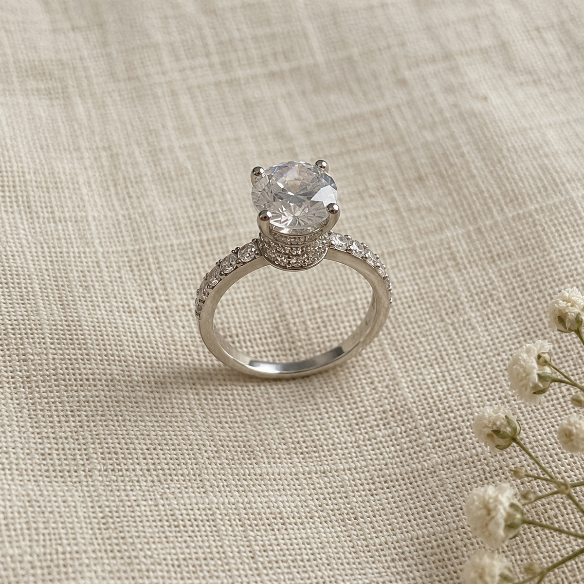 Celine Solitaire Ring