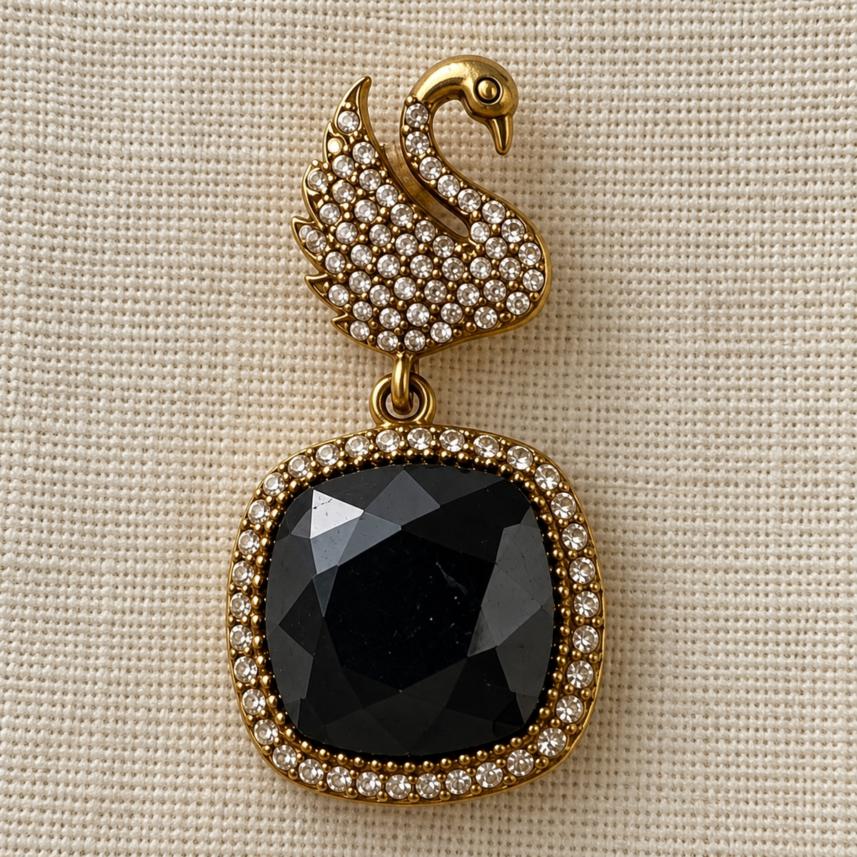 Hansa Swan Drop Earrings