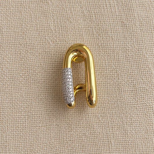 Remi American Diamond Link Earrings