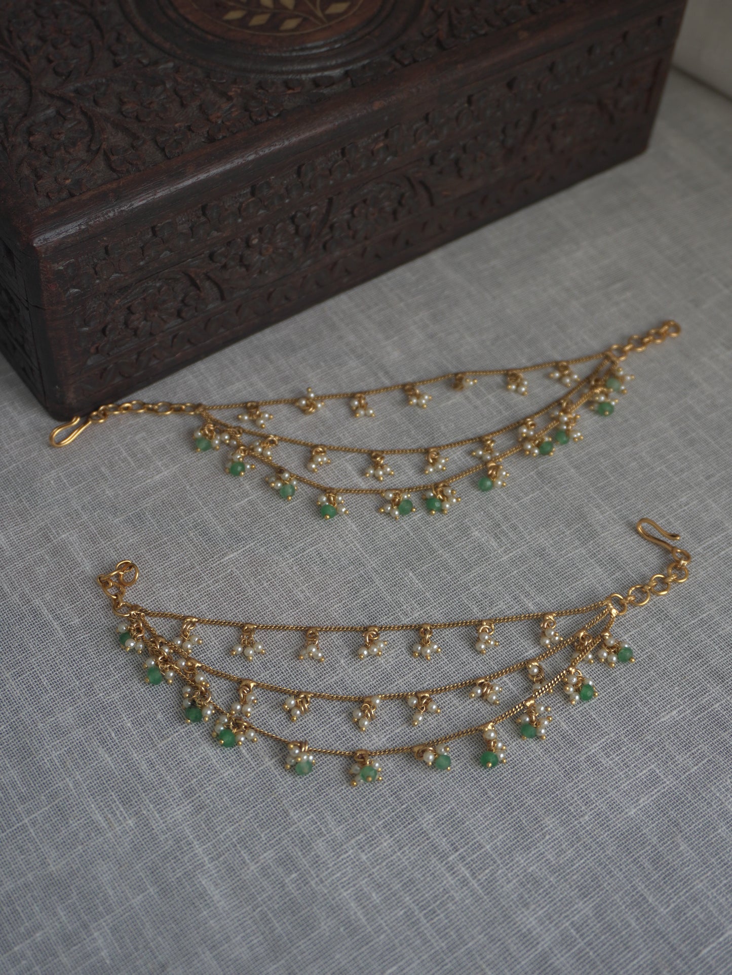 Ira Multi-Layered Green Kaan Chain