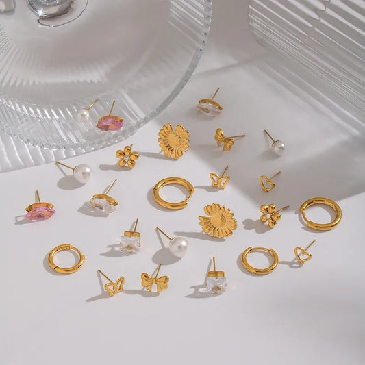 Mini Everyday Earrings Set (3-Pair Combo)