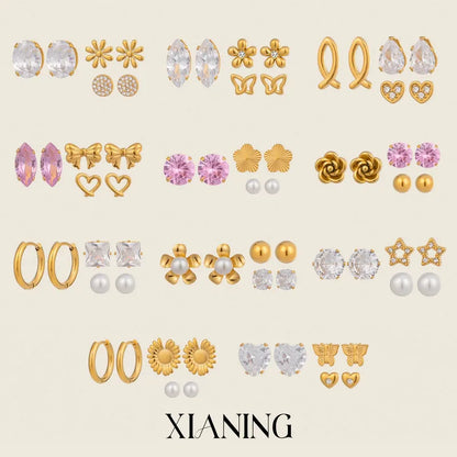 Mini Everyday Earrings Set (3-Pair Combo)