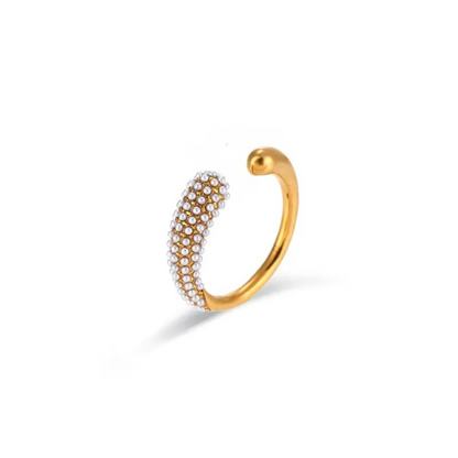 Pearlette Orbit Open Ring