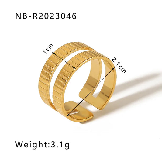 Sera Dual Band Ring