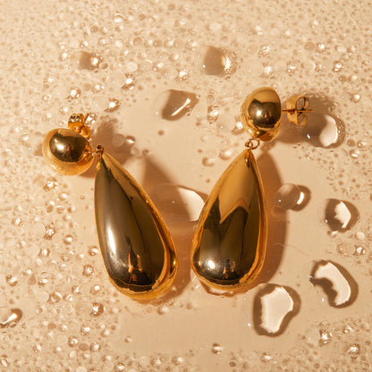 Aurelia Gold Drop Earrings