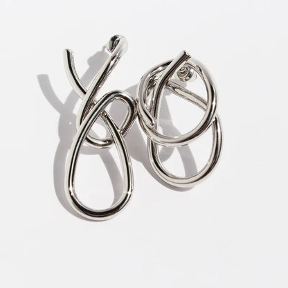Infinity Twist Earrings