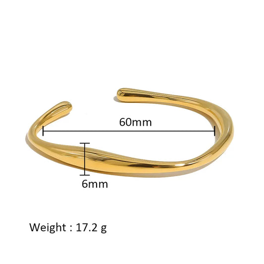 Twist Open Cuff Bracelet