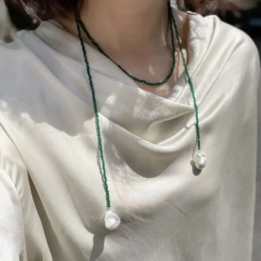 Tidepool Baroque Drop Necklace