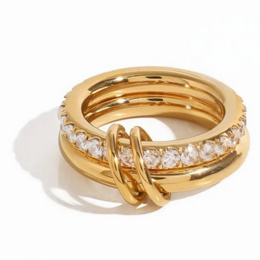 Rivière Zircon Stack Ring