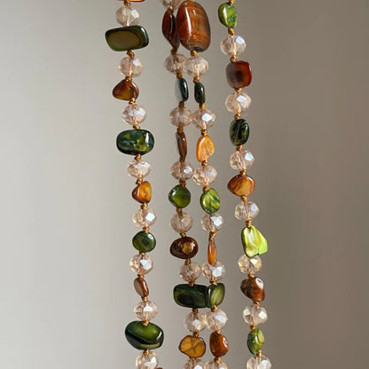 Boheme Earth Double Layer Necklace