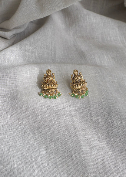 Temple Stud Earrings