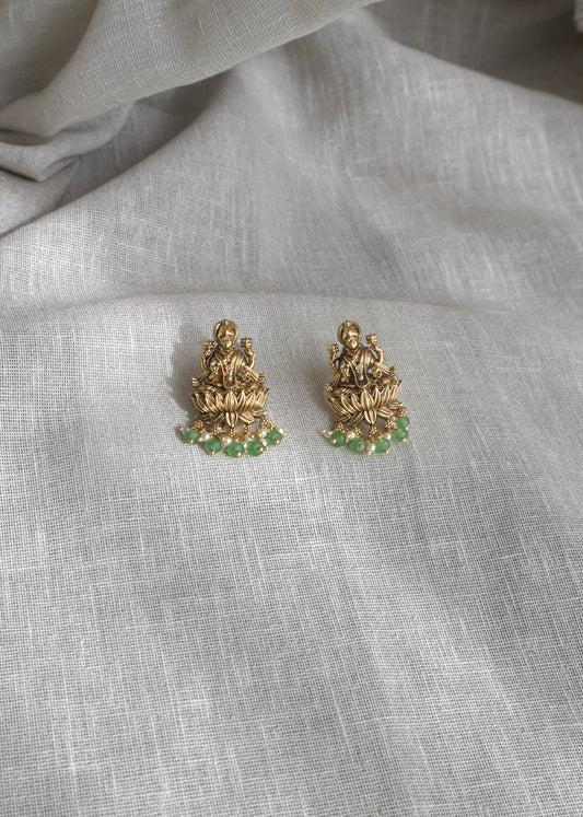 Temple Stud Earrings