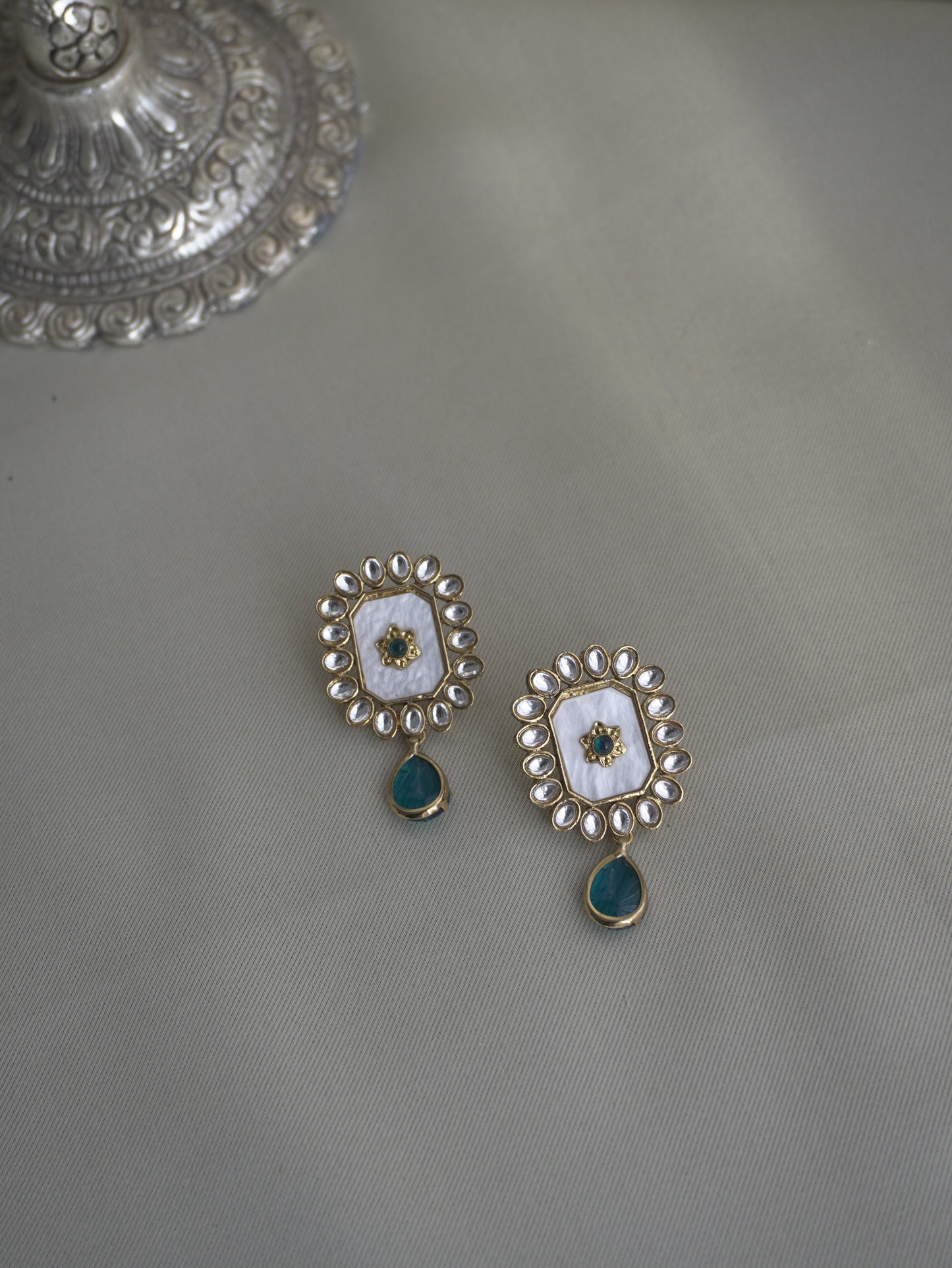 Neelam Drop Earrings