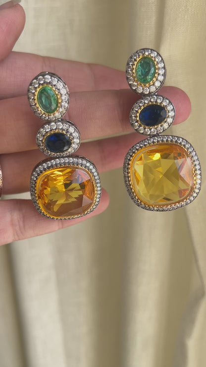 Citrine Dangle Earrings